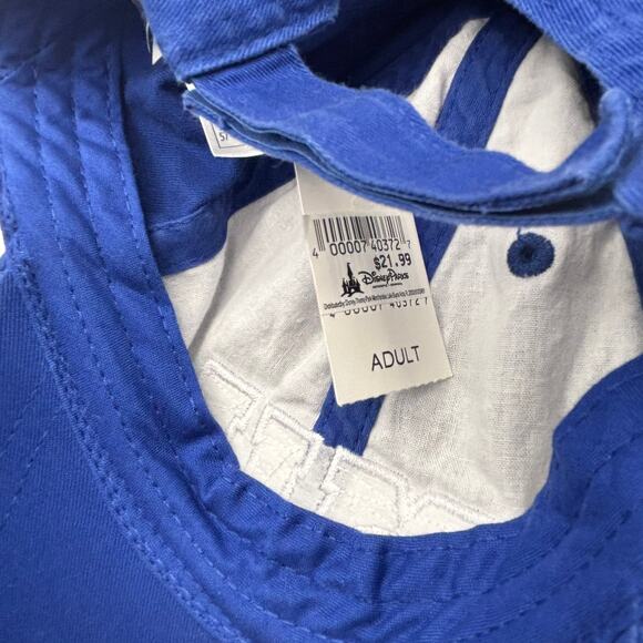 NWT Disney Parks Monsters University MU Blue Hat Adult Adjustable Pixar Cap - Picture 3 of 3